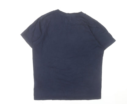 Mens UK Size S FILA Blue  T-Shirt