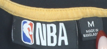 NBA Los Angeles Lakers Mens Black Medium Long Sleeve Crew Neck T-Shirt