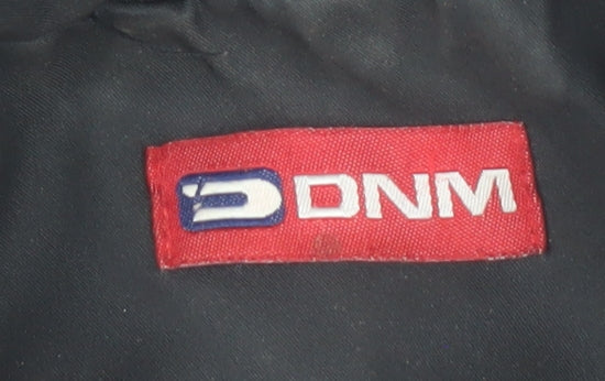 DNM Womens Black Size 14 Cropped Zip Up Jacket Classic Style