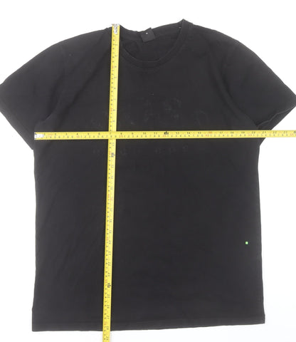 Mens UK Size XL HUGO BOSS Black  T-Shirt