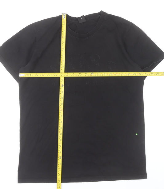 Mens UK Size XL HUGO BOSS Black  T-Shirt