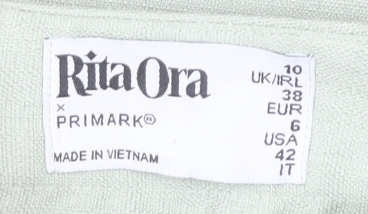 Primark Rita Ora Women’s Ivory Short Pencil Skirt Size 10