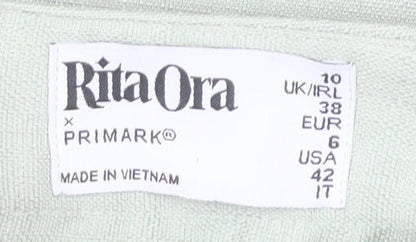 Primark Rita Ora Women’s Ivory Short Pencil Skirt Size 10