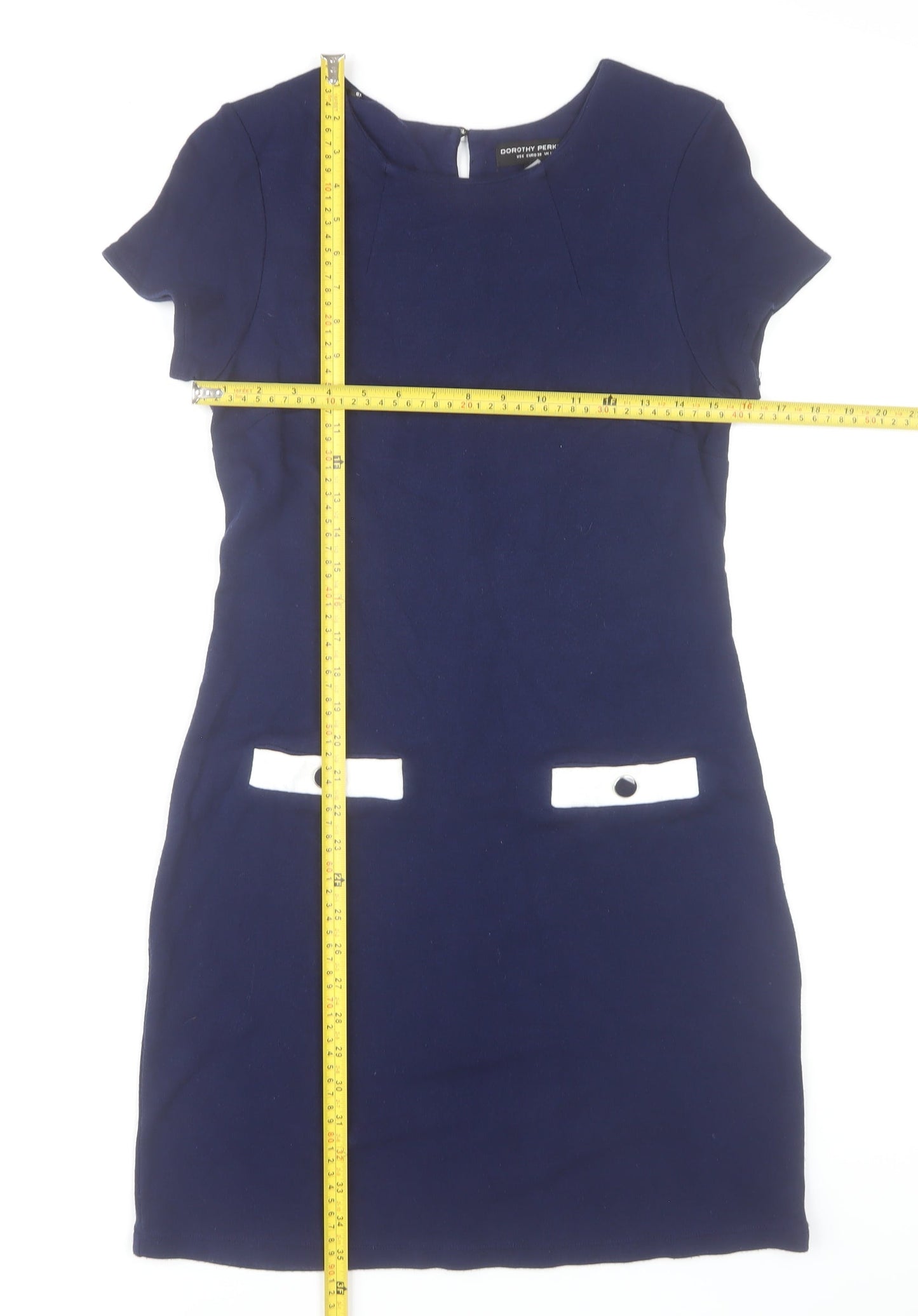 Dorothy Perkins Women’s Blue Size 10 Sheath Work Dress