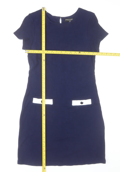Dorothy Perkins Women’s Blue Size 10 Sheath Work Dress