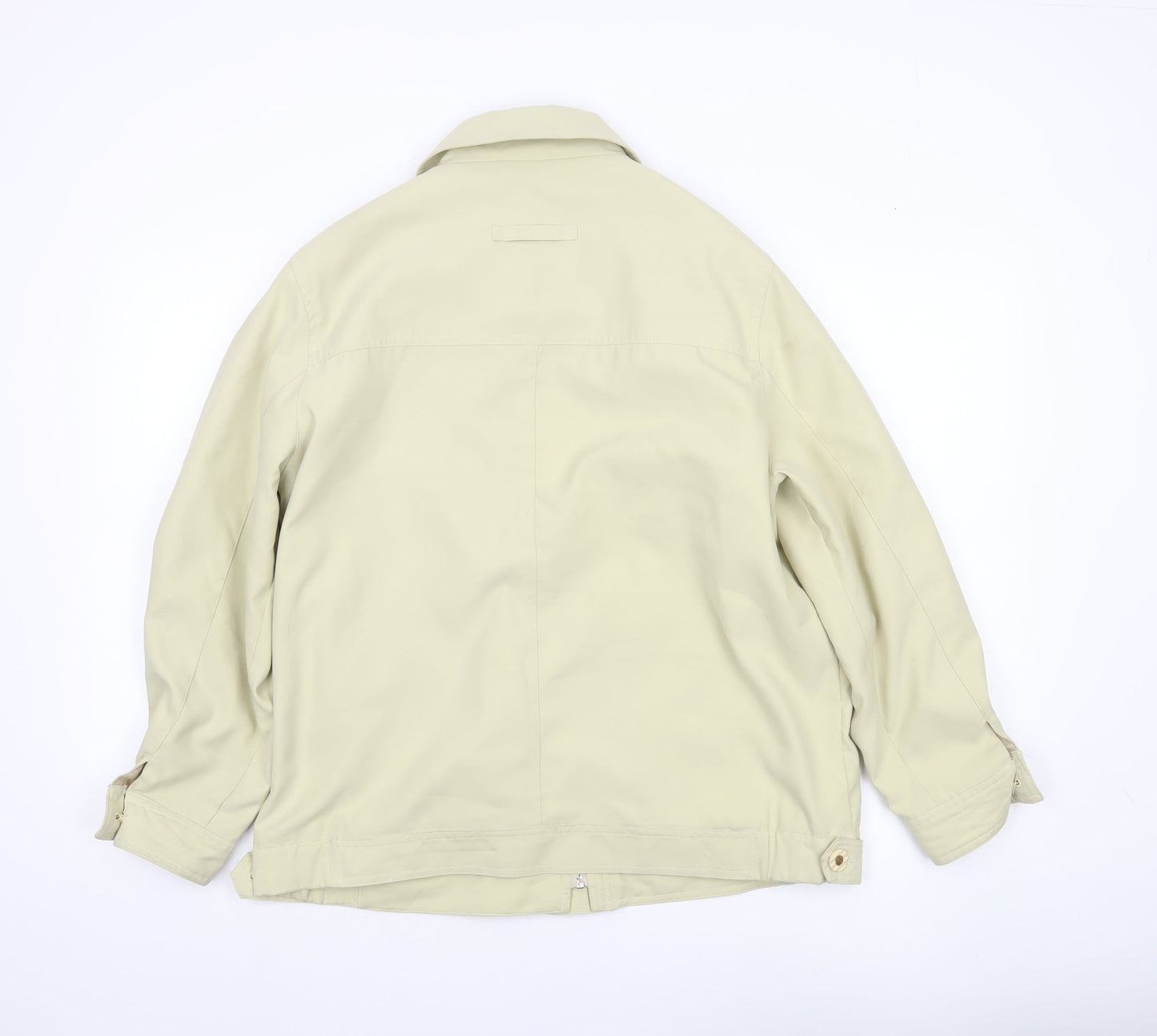 Finesse Women's Beige Size 14 Classic Mid-Length Jacket