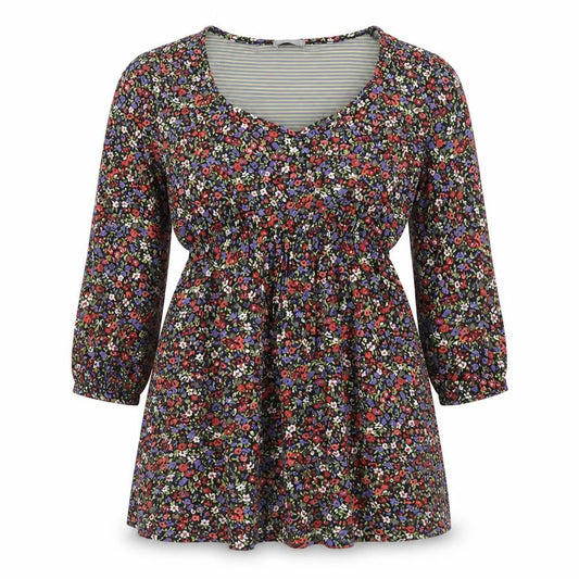 Marks and Spencer Women’s Multicoloured Floral Tunic Blouse Size 12