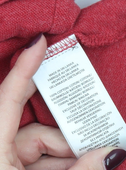 Ralph Lauren Men’s Red Classic Fit Polo Shirt Size L Cotton