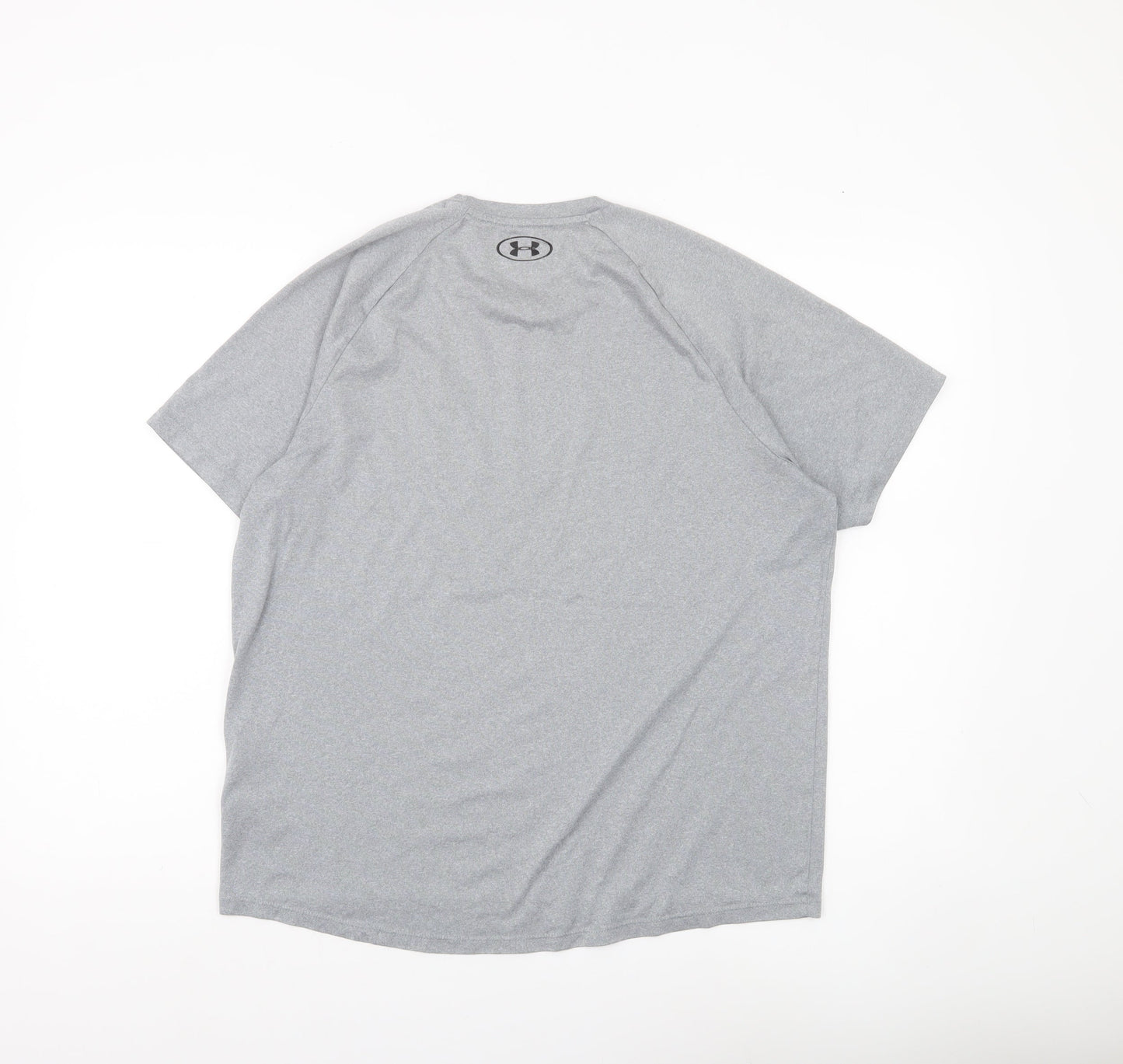 Under Armour Mens Grey M T-Shirt Lightweight Gym Training Top