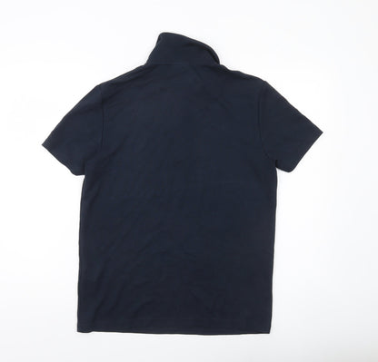 Lyle & Scott Men’s Blue Polo Shirt L Short Sleeve Regular Fit