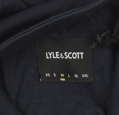 Lyle & Scott Men’s Blue Polo Shirt L Short Sleeve Regular Fit