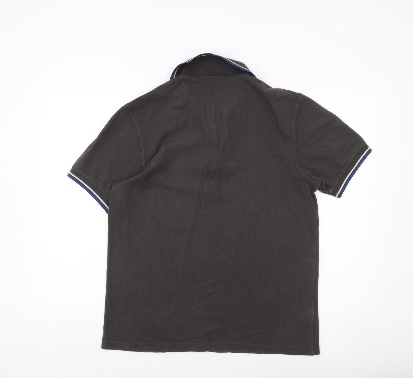 Fred Perry Men's Grey Polo Shirt M Cotton Classic Casual