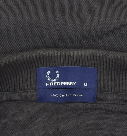 Fred Perry Men's Grey Polo Shirt M Cotton Classic Casual