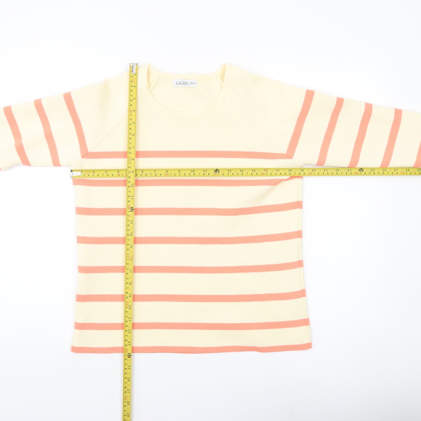 Gallery Women’s Multicoloured Striped Pullover Jumper UK S