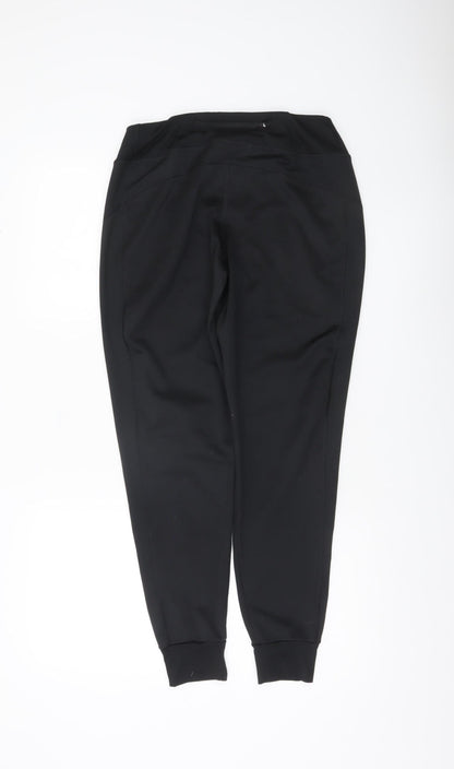 Nike Womens Black Slim Fit Jogger Dri-Fit Activewear Trousers S