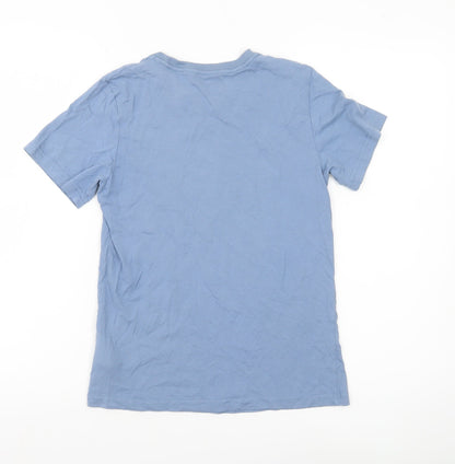 H&M Boys Blue Sonic the Hedgehog Graphic T-Shirt Size 11-12 Years