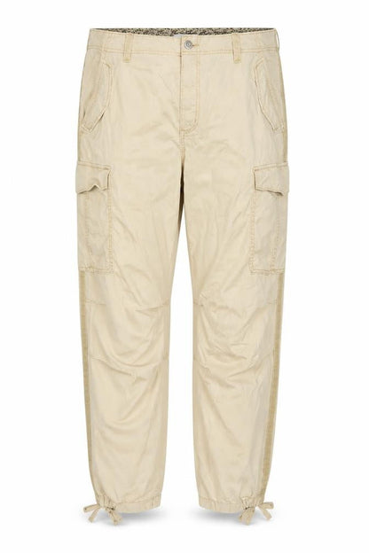 Marks and Spencer Womens Beige Cargo Trousers Size 20 Regular