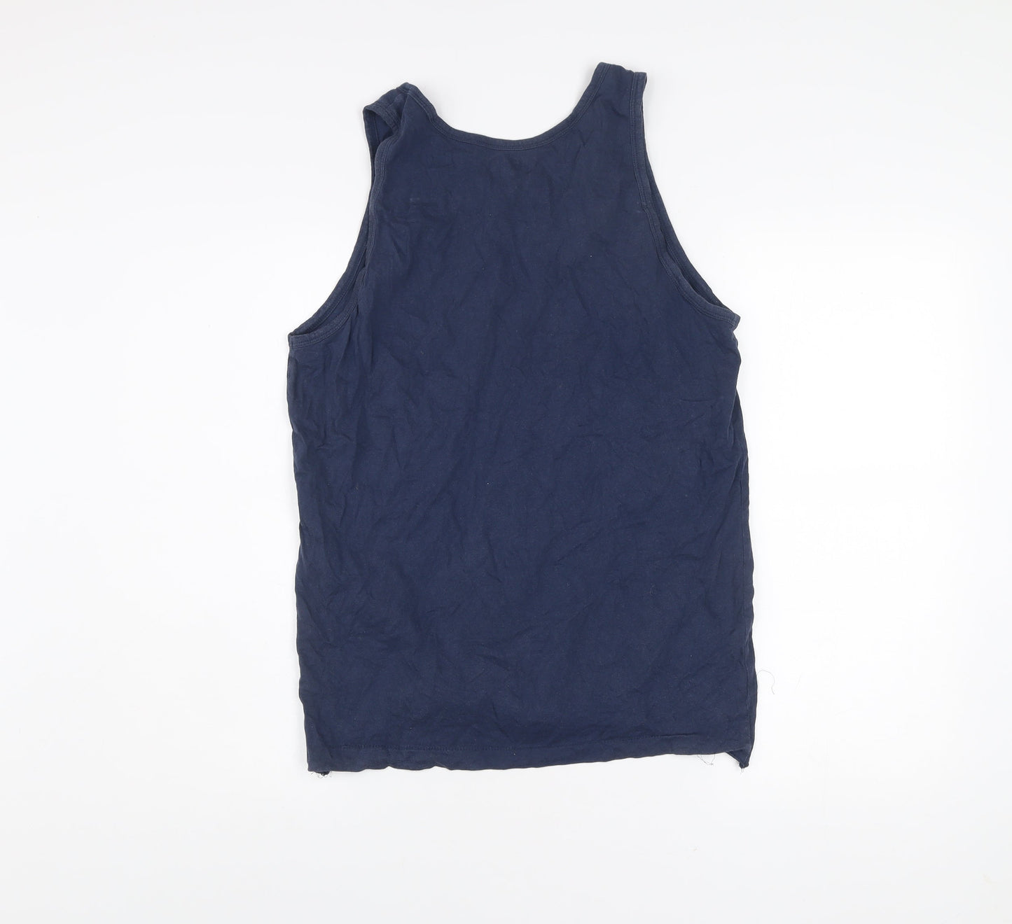 Levi's Men's Blue Sleeveless Graphic T-Shirt Size M