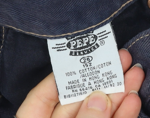 Pepe Jeans Womens Vintage Jeans Blue Size 25 Straight Leg Cotton