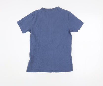 Boys UK Size 10 Years adidas Blue Basic T-Shirt