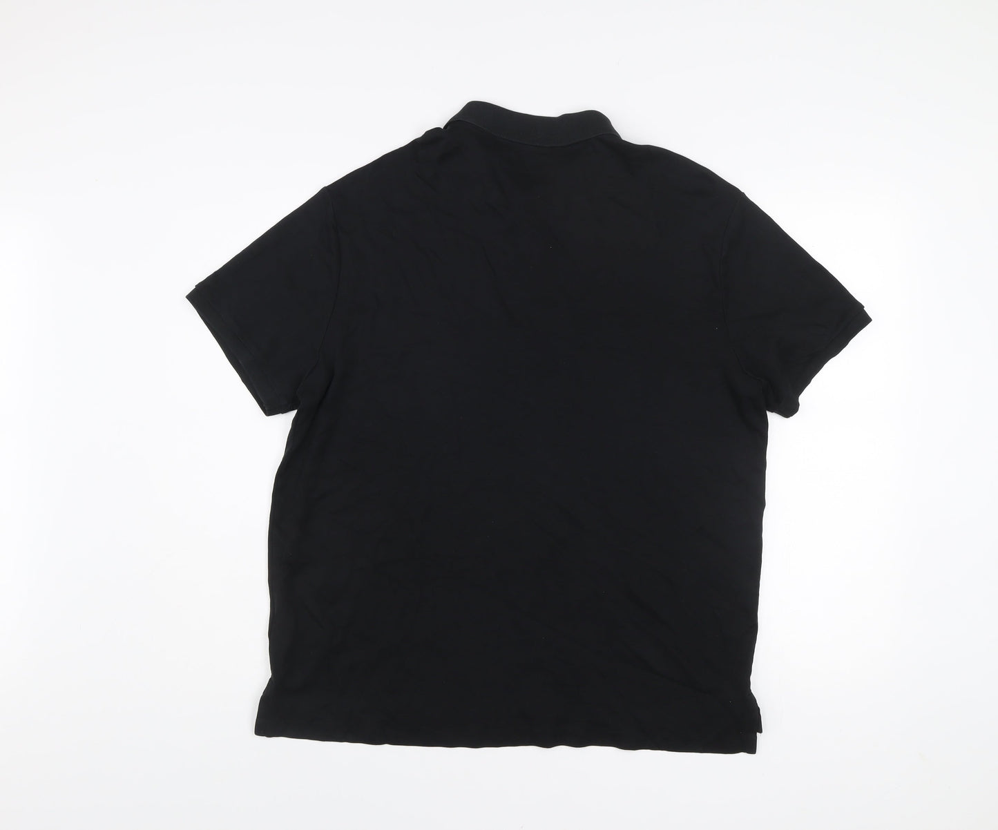 Ralph Lauren Men’s Black Slim Fit Polo Shirt Size XL Cotton