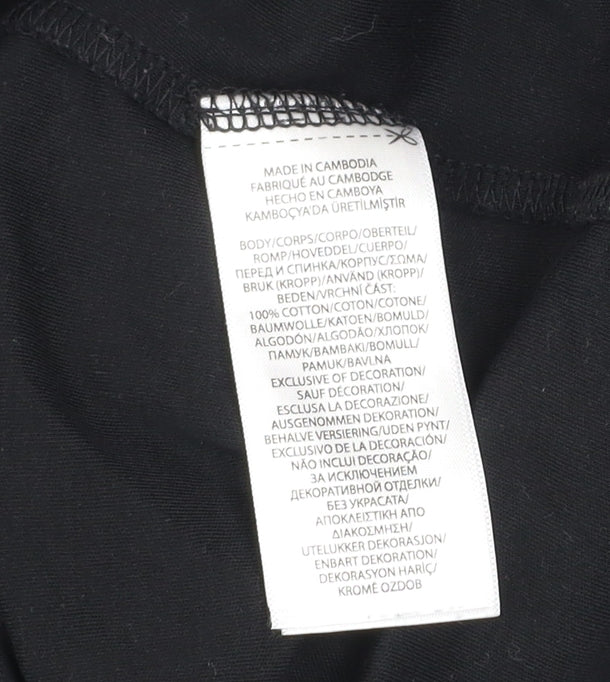 Ralph Lauren Men’s Black Slim Fit Polo Shirt Size XL Cotton