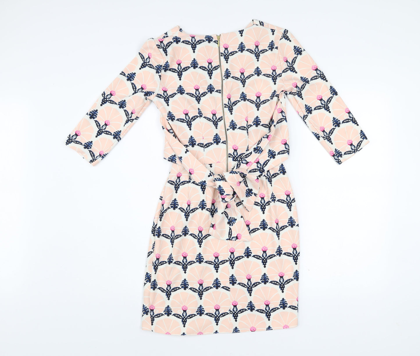 Closet Women’s Multicoloured Knee Length Wrap Dress Size 8