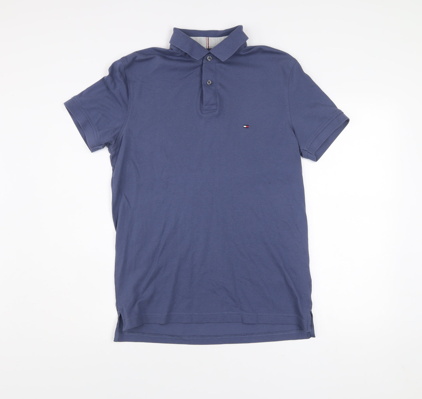 Tommy Hilfiger Men's Blue Polo Shirt M Regular Fit 1985