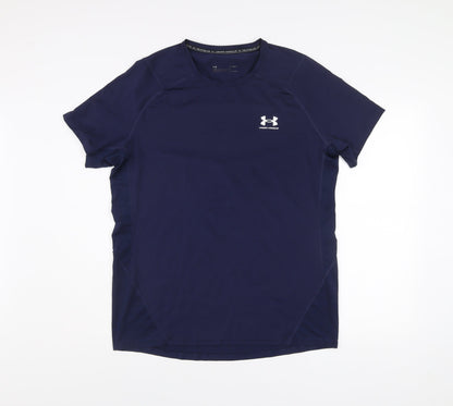 Under Armour Men’s Blue Athletic T-Shirt Size M Short Sleeve