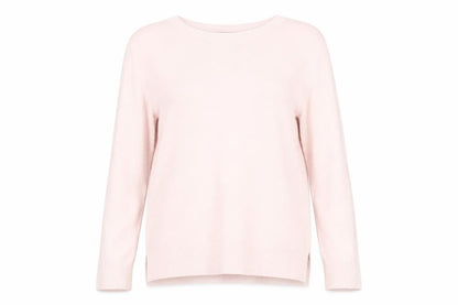 Marks and Spencer Womens Pink Size 14 Crew Neck Acrylic Jumper