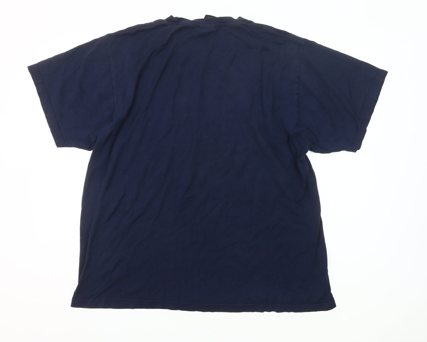 Nike Men’s Blue L Vintage Logo Graphic Sports T-Shirt