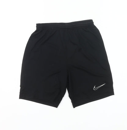 Nike Boys Black Dri-Fit Athletic Sports Shorts Size L 147-158cm