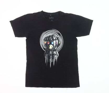 Marvel Avengers Infinity War Men’s Black Small Graphic T-Shirt