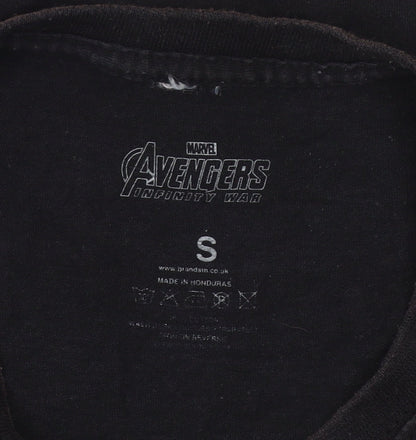 Marvel Avengers Infinity War Men’s Black Small Graphic T-Shirt