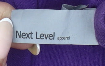 Next Level Men’s Purple Twitch Kappa Graphic T-Shirt Size S