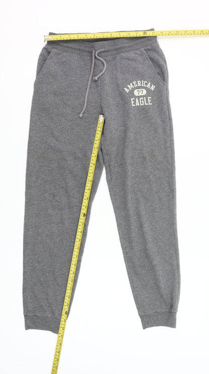 American Eagle Women’s Grey Jogger Trousers XS Casual Sportswear