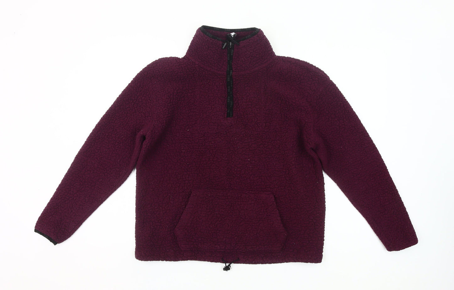 Victoria's Secret PINK Womens Purple XS Fleece Pullover Sweatshirt