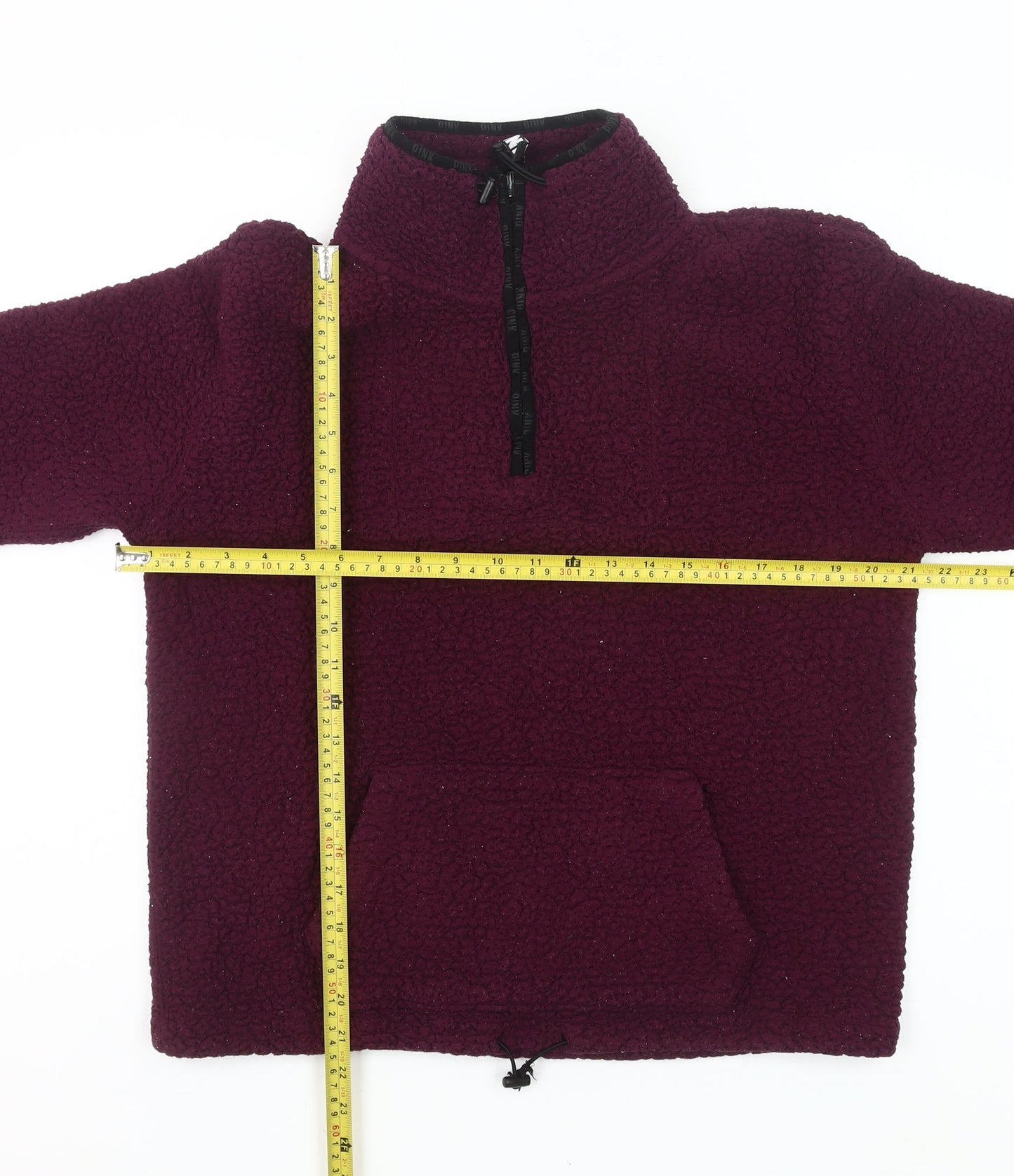 Victoria's Secret PINK Womens Purple XS Fleece Pullover Sweatshirt