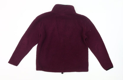 Victoria's Secret PINK Womens Purple XS Fleece Pullover Sweatshirt