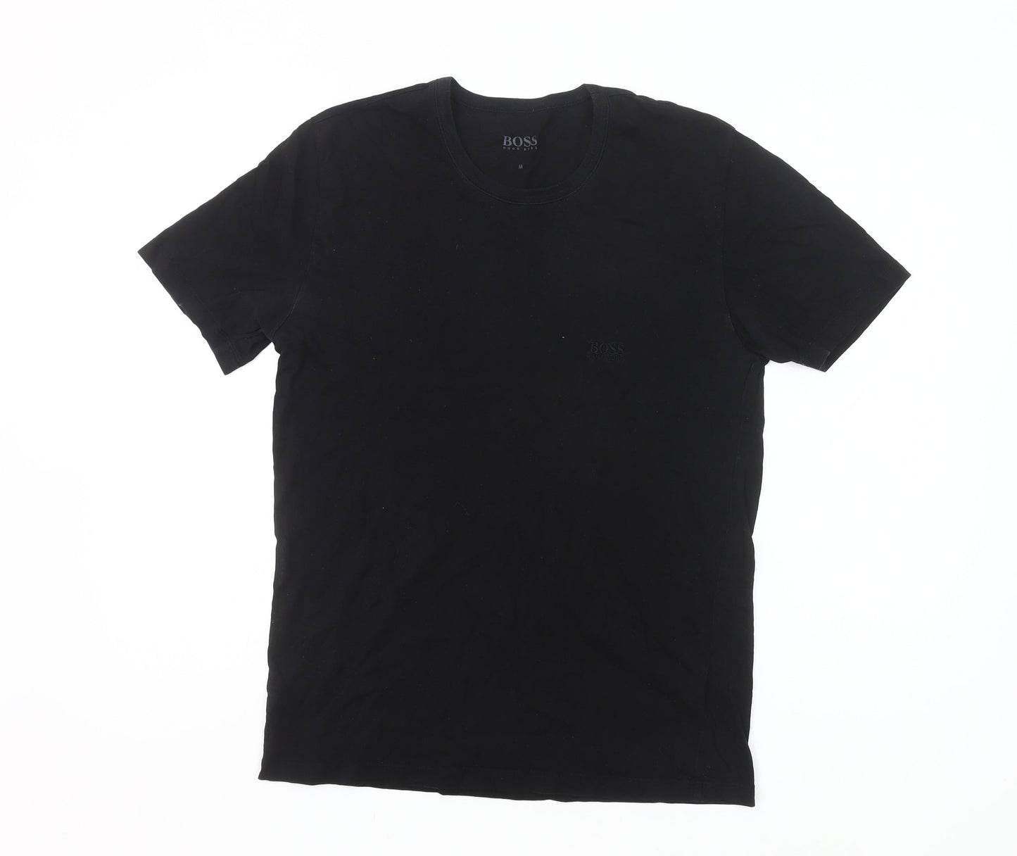Mens UK Size M HUGO BOSS Black  T-Shirt