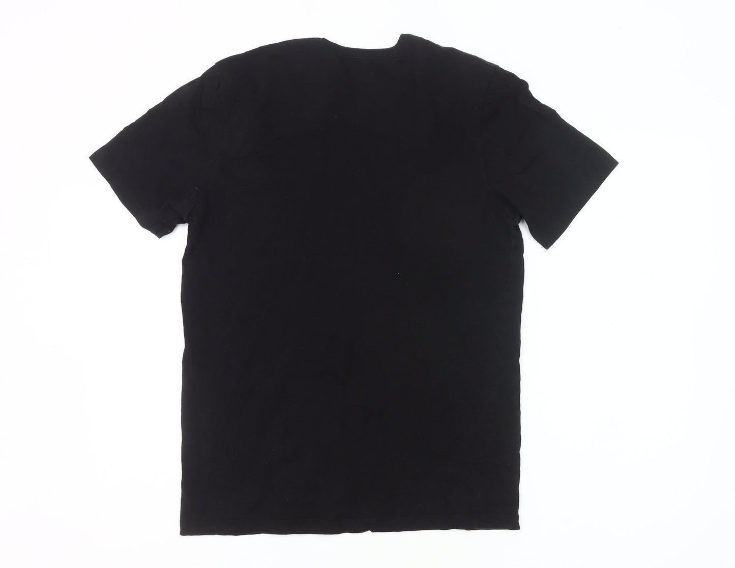 Mens UK Size M HUGO BOSS Black  T-Shirt