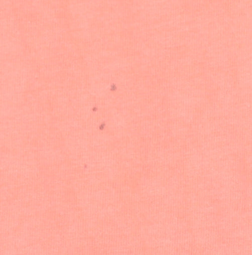 Jack Wills Womens Orange Slim Fit T-Shirt UK 8 Crew Neck Casual