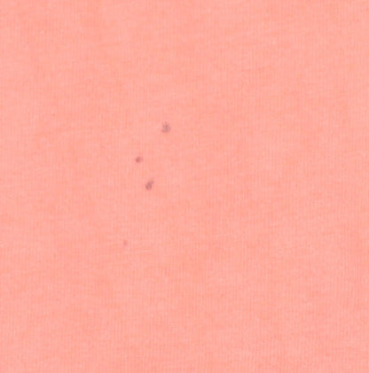 Jack Wills Womens Orange Slim Fit T-Shirt UK 8 Crew Neck Casual