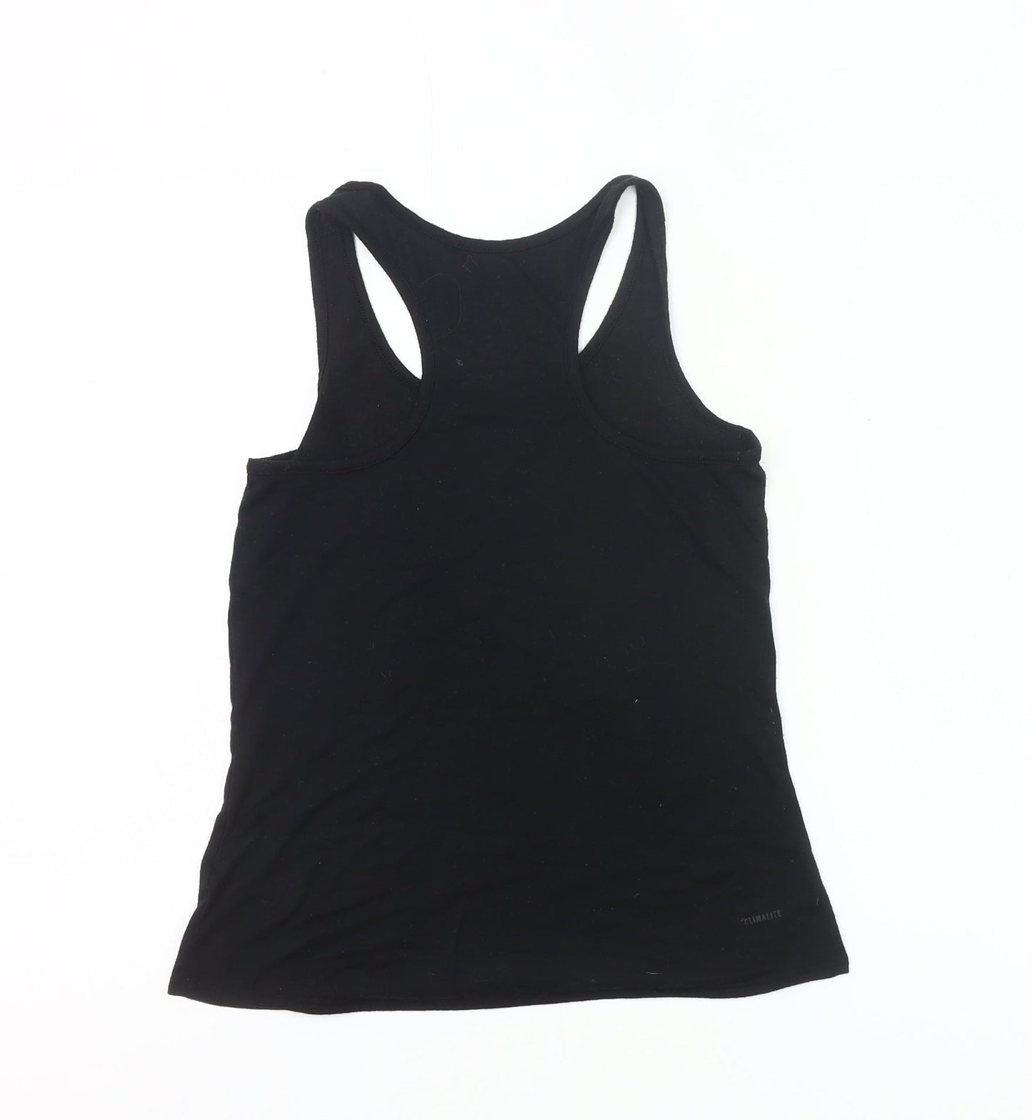 Adidas Womens Black XS Racerback Tank Top Climalite Gym Training