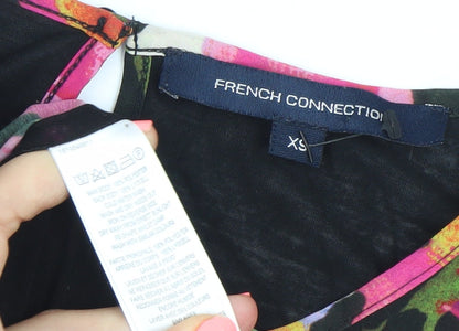 French Connection Women’s Multicoloured Floral Tunic Blouse XS