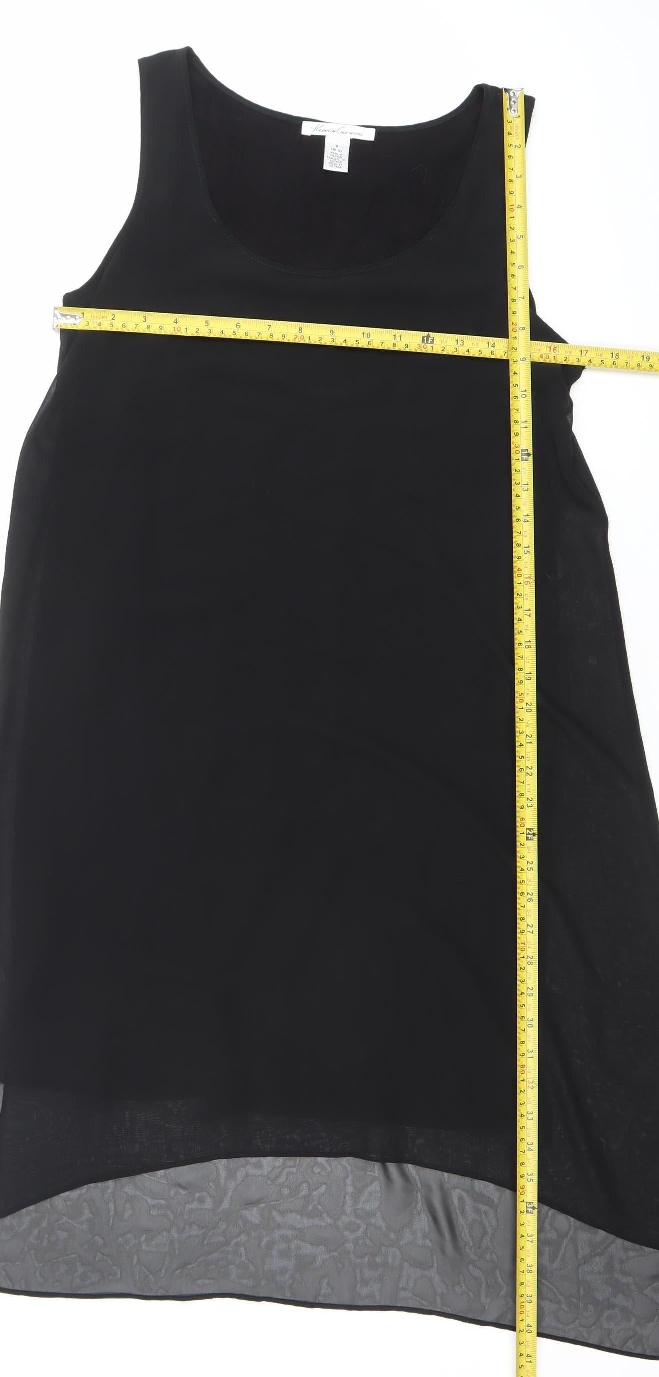 Kenneth Cole Women’s Black Size 10 Sleeveless Shift Dress