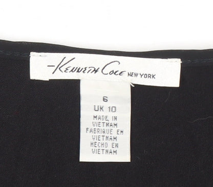 Kenneth Cole Women’s Black Size 10 Sleeveless Shift Dress