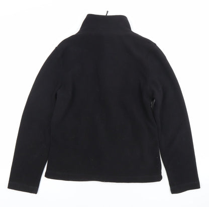 Gelert Boys Black Fleece Full Zip Jacket 13 Years Hiking Outdoor