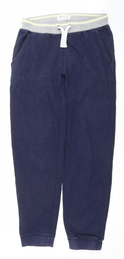 Johnnie B Boys Blue Jogger Sweatpants 10 Years Cotton Drawstring Elastic Waist