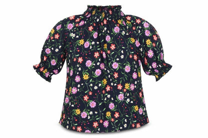 Pebble Bay Womens Multicoloured Floral Blouse Size 12 Tunic Top